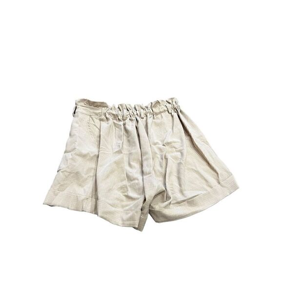Amaryllis tan paper bag shorts. Size 2x - Picture 2 of 3